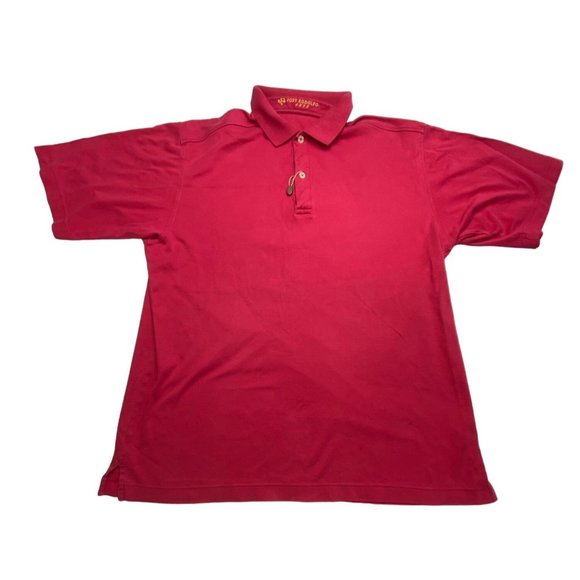 Joey Rodolpho 1879 Golf Polo Mens Size XL Salmon Light Red  Knit Short Sleeve - Picture 1 of 8